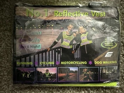 Reflective Vest Running Gear + 2 Bands & Bag/Ultralight & Comfy Safety Vests - Image 1 of 2