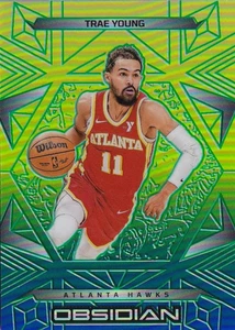Caldera de grabado eléctrico Trae Young 2024-25 Panini Obsidian #73 - Imagen 1 de 2