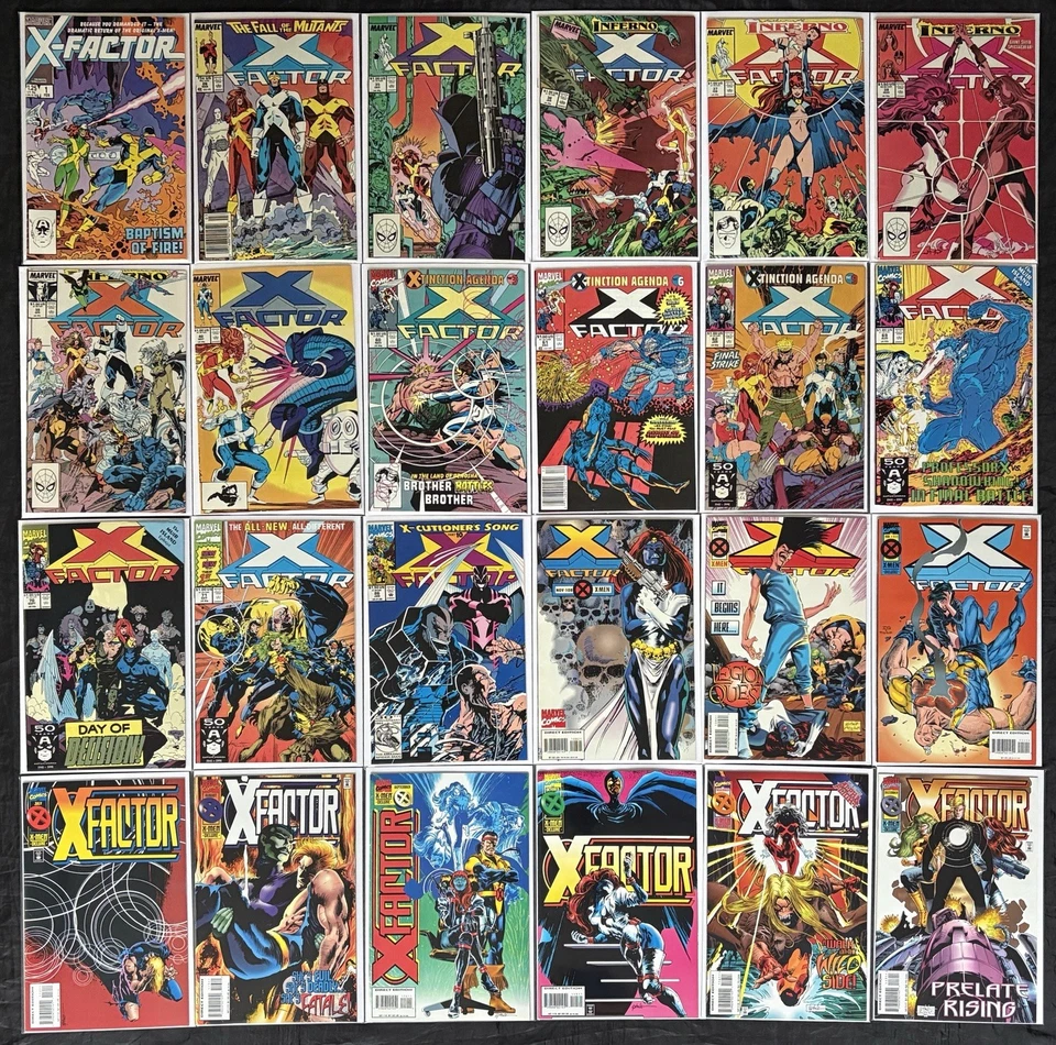 X-Factor v1 #1-142 + Annuals (1986) Lot of (52) Issues High Grade Run Set Lot - Image 1 of 2