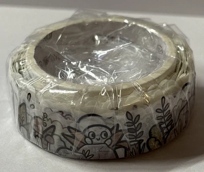 TheCoffeeMonsterzCo TCMC Die Cut Washi Tape 2025 Release Overgrown Patch Sealed!