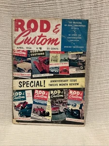 VTG Apr 1954 Rod & Custom Magazine Special Anniversary Issue - Picture 1 of 12