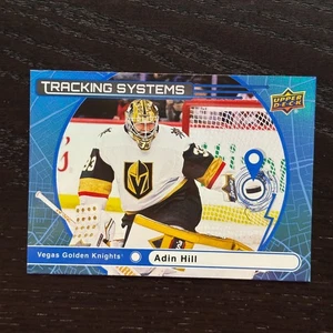 2025-26 Upper Deck Series 1 Adin Hill TS-22 Tracking Systems - Picture 1 of 2