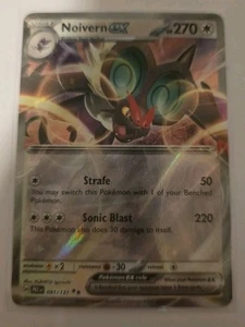 Noivern EX Prismatic Evolutions Holo Double Rare Card 091/131 - Picture 1 of 1
