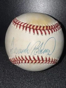 Frank Robinson Autografiado Firmado Oficial Liga Americana de Béisbol - Imagen 1 de 5