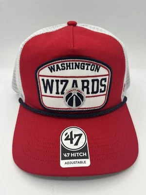 Washington Wizards '47 Brand Hitch Rope Adjustable Snapback Hat New With Tags - Image 1 of 4