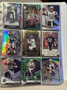 TOM BRADY-(171)- CARD PLAYER LOT - PATRIOTS BUCCANEERS IN BINDER🔥🔥🔥 - Bild 1 von 16