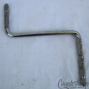 Perla 7/16" brazo en Z varilla moleteada cromada vintage años 60 montaje en cencerro parte 5", 6,5", 5,5" - Imagen 1 de 2