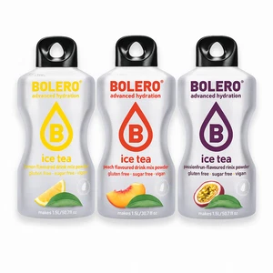 (77,86€/kg) 24 Sachets 8g Bolero Ice Tea MIX Pfirsich Getränkepulver zuckerfrei - Bild 1 von 1