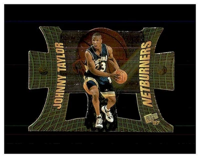 1997 Press Pass Johnny Taylor #NB23 Net Burners Chattanooga STAR ROOKIE - Image 1 of 2