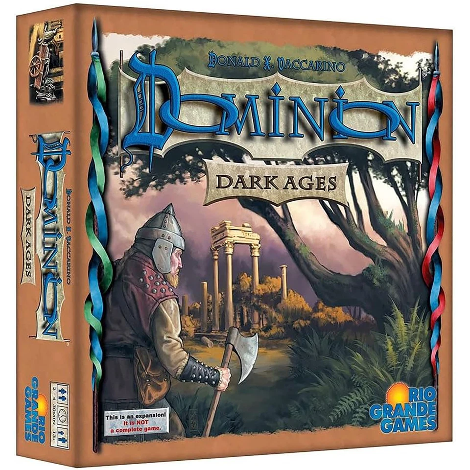 Rio Grande Games Dominion Dark Ages Expansion, Marrón Foto 1 de 4