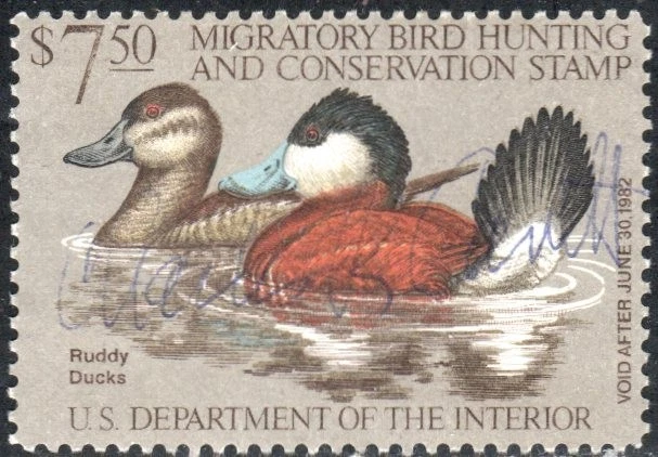 US Scott #RW48 Duck Stamp, Used - Image 1 of 1