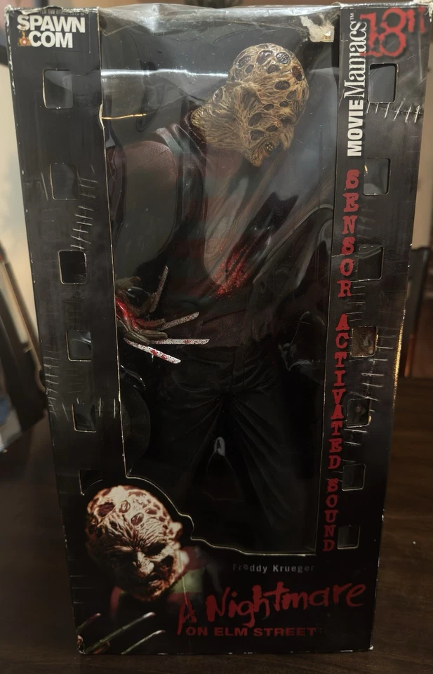 Figura de acción McFarlane Movie Maniacs Freddy Krueger Pesadilla en Elm Street 18" Foto 1 de 4