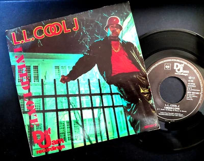 L. L. COOL - 1987 - I Need Love / My Rhyme Ain't Done - Def Jam Single 7" → VG + - Bild 1 von 2