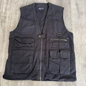 511 Tactical Vest Mens L Series 80001 Hunting Cargo Pockets Utility Conceal Blk - Picture 1 of 10