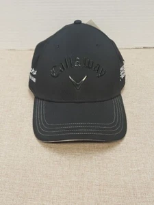 Callaway Mens Liquid Metal Hat Adjustable Black Golf Cap - 2022 NWT Read Descrip - Picture 1 of 7