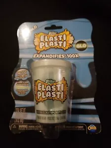 Orb Slimy Elasti Plasti Glo Blue Expands 100X Bubbles Up To 20X. - Picture 1 of 3