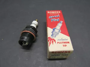 NIB OLD VINTAGE NOS BOWERS THERMOSTATIC ZÜNDKERZEN 78 COM ORGINAL BOX - Bild 1 von 5