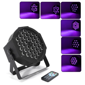 72W DMX Bühnenlicht UV Strahler Licht Stageeffekt LED Schwarzlicht+Fernbedienung - Bild 1 von 11