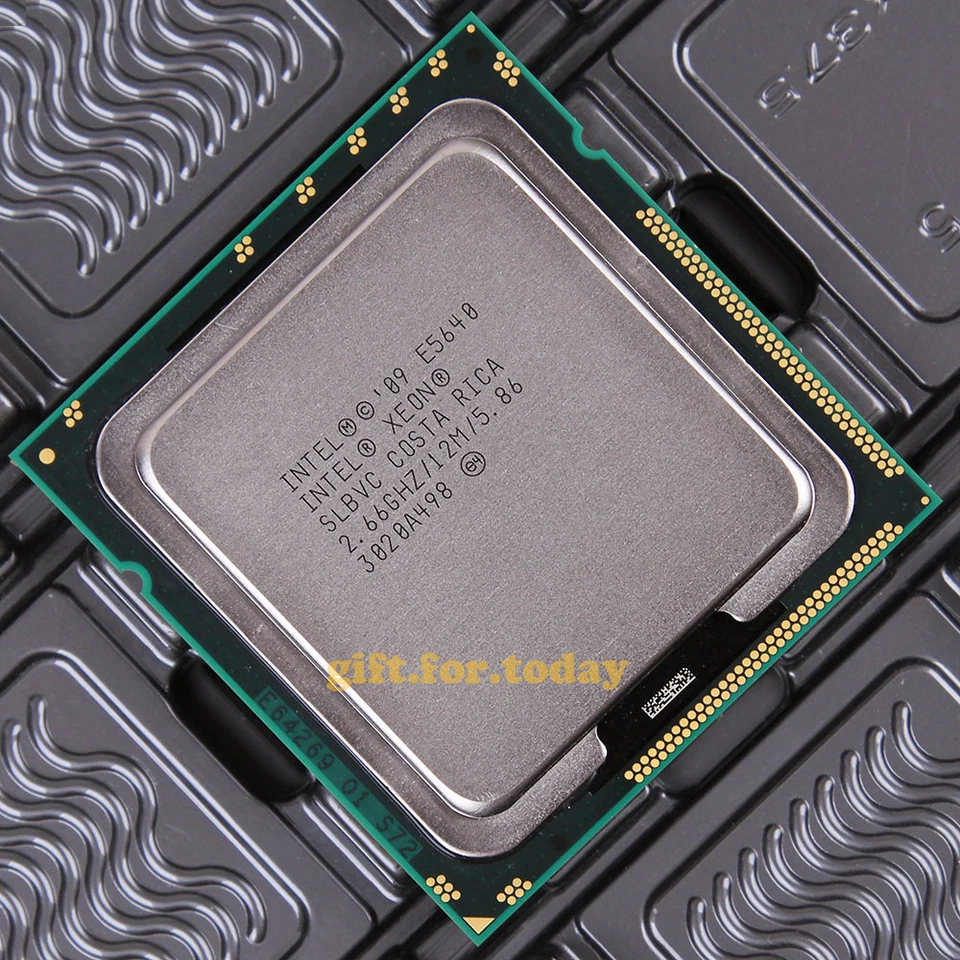 Original Intel Xeon E5640 2.66 GHz Quad-Core (BX80614E5640) Processor CPU - Image 1 of 1