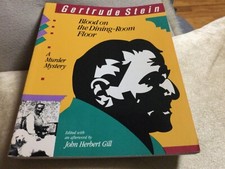 Gertrude Stein - Blood on the Dining-Room Floor - Murder Mystery -Paperback 1982