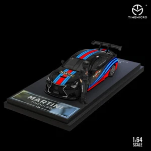 TimeMirco TM 1:64 Lexus Martini Black / White with figure Car - Picture 1 of 7