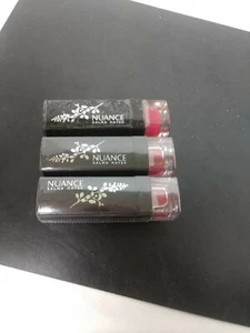 (3) Nuance True Color Moisture Rich Lipstick NEW (635 Blooming Red) SEALED - Picture 1 of 3
