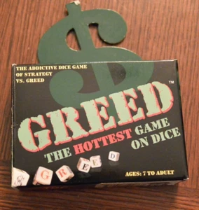 Greed The Hottest Dice Game Complete EUC - Picture 1 of 2