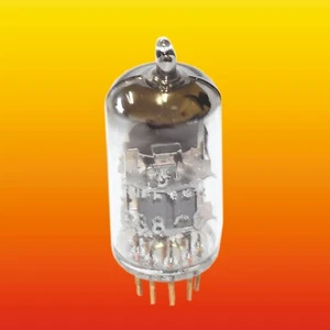 E88CC SIEMENS DOPPELTRIODE RÖHR GOLD PIN GEBRAUCHT GETESTET 6DJ8 CV5358 ECC88 6N23P - Bild 1 von 3
