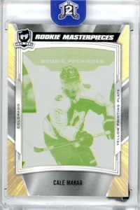 2019-20 Upper Deck The Cup Masterpieces Rookie Printing Plate 1/1 Cale Makar - Picture 1 of 2