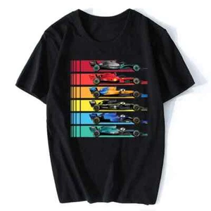 Formula 1 Racing T Shirt Fans Men T-shirt Large All Ayrton Senna Sennacars Car T - Picture 1 of 3