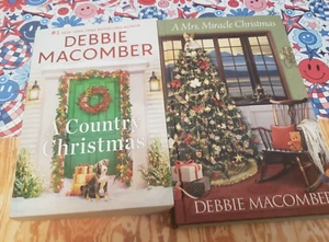 CHRISTMAS - ROMANCE - DEBBIE MACOMBER - LOT OF 2 BOOKS (1 HC & TRADE PB) - Picture 1 of 2