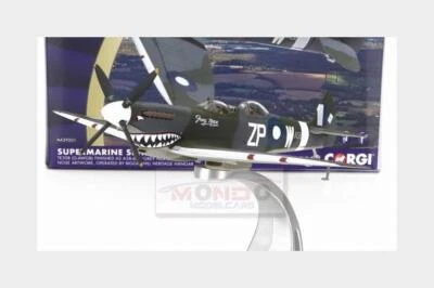 1:72 CORGI Supermarine Spitfire T.9 Military Airplane Grey Nurse 1945 AA29201 Mo - Image 1 of 2