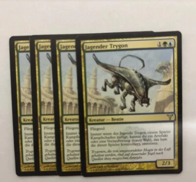 MTG 4X GERMAN DISSENSION TRYGON PREDATOR NM MAGIC THE GATHERING CREATURE CARD - Image 1 of 4