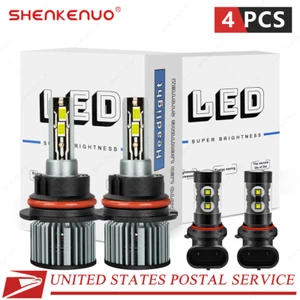 For Nissan Murano 2003-2007 Combo LED Headlight High/Low Beam + Foglight 4 Bulbs - Picture 1 of 15