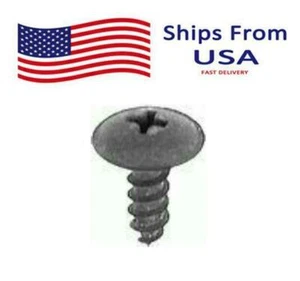 100Pcs 4.8-1.6 x 15mm 14mm OD Washer Head Phillips Truss Head Sheet Metal Screws - Picture 1 of 1