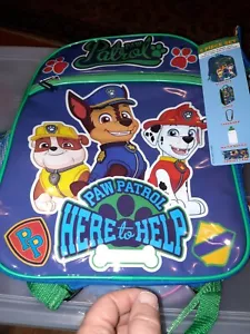 Nickelodeon Paw Patrol Backpack 5 piece set New With Tags - Picture 1 of 2