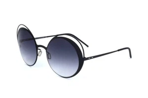 Italia Independent MOD 0220/009 I-Thin Metal Black 53/21/140 Women's Sunglasses - Picture 1 of 12