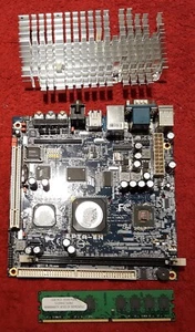 M35)    #EPIA-EN Motherboard with Heat Sink & 1GB RAM. Tested. - Picture 1 of 4