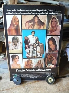 PRETTY MAIDS ALL IN A ROW, orig 1-sh "B" / movie poster [Rock Hudson] - 1971 - Imagen 1 de 2