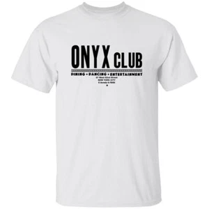 Onyx Jazz Club T-Shirt | New York City Nightlife Fashion Retro - Picture 1 of 8