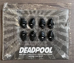 1/6 Eye Pieces Accessories & instructions Hot Toys Deadpool 2 MMS490 - Picture 1 of 1