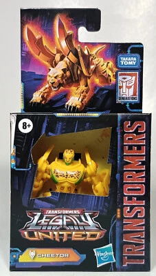 HASBRO 2024 TRANSFORMERS LEGACY UNITED CHEETOR CORE CLASS EUROPEAN MIB - Image 1 of 4