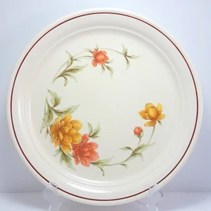 Noritake Trinidad Chop Plate 12.25in Round Platter Floral Keltcraft Stoneware - Picture 1 of 6