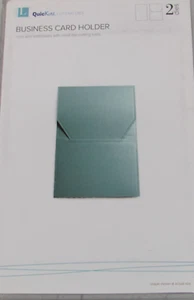 Lifestyle Crafts/QuicKutz, Business Card Holder, 2 Cutting Dies, DC-0352 - Picture 1 of 2
