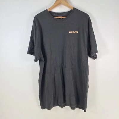 Volcom t shirt mens XL grey short sleeve crew neck cotton 106125 - Image 1 of 4