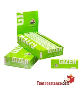 2 Carta Gizeh Super Fine 1 1/4 di 78 mm - 50 libretti - Foto 1 di 4