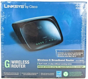 Cisco Linksys WRT54G2 54Mbps 4-Port 10/100 Wireless G Broadband Router *NOS* - Picture 1 of 6