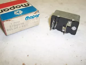 NOS A/C Blower Motor Relay - 1974 & 75 Chrysler, Dodge. Ply - Chrysler 3780596 - Picture 1 of 3