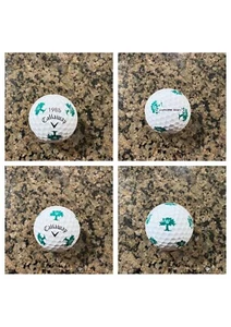 LOGO GOLF BALL-CALLAWAY TRUVIS #1988 TREE W-GOLF CLUB LOGO CHROME SOFT.NEW - Picture 1 of 1
