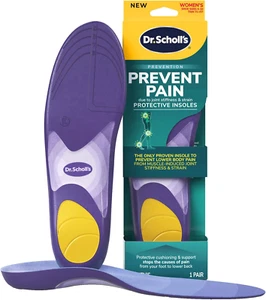 Dr. Scholl’S Prevent Pain Insoles for Women, Size 6-10, 1 Pair: the Only Proven - Picture 1 of 12